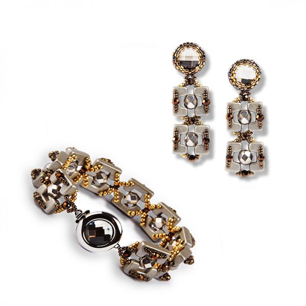 Elizé® Everyday Luxury Collection - Swarovski® Crystal Jewelry Set - Silver Shimmer