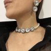 Elizé® Royal Beauty Collection - Swarovski® Crystal Millenia Necklace - Crystal Clear